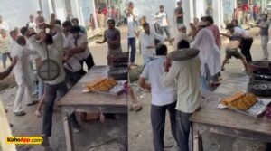 हापुड़ में पकौड़े की दुकान पर पैसों के लेनदेन को लेकर भिड़े दो पक्ष