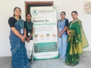 विनायक विद्यापीठ में पोषण माह का समापन