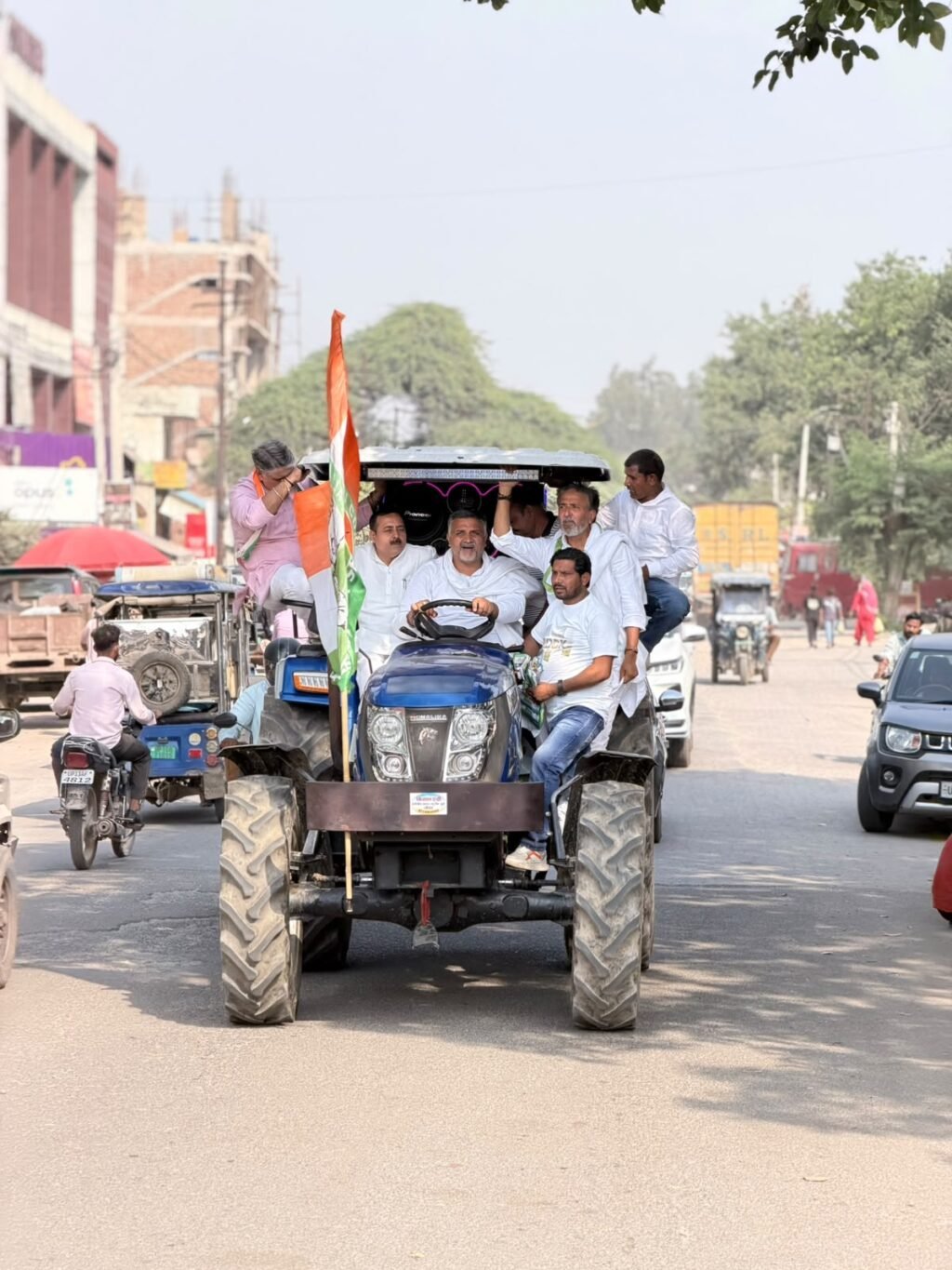 जेवर में किसान अधिकार यात्रा का समापन, छह दिनों तक पश्चिमी यूपी में किसानों से सीधा संवाद