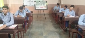 रामराज के डी मोनफोर अकादमी में भारतीय बुद्धिमत्ता परीक्षा आयोजित, कक्षा 5 से 12 तक के विद्यार्थियों ने लिया भाग